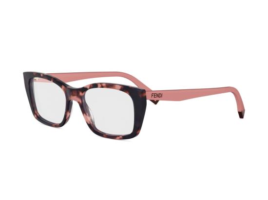 26SS 펜디 선글라스 Fe50155i 볼드 호피무늬 사각 - FENDI