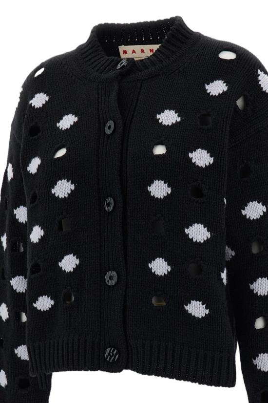 26FW 마르니 니트웨어 CDMD0465Q0UFZ422DON99 Black - MARNI