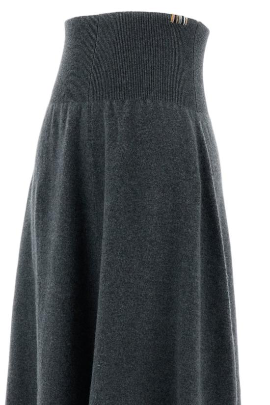 26FW 익스트림캐시미어 스커트 38809801TU08FELT Grey - EXTREME CASHMERE