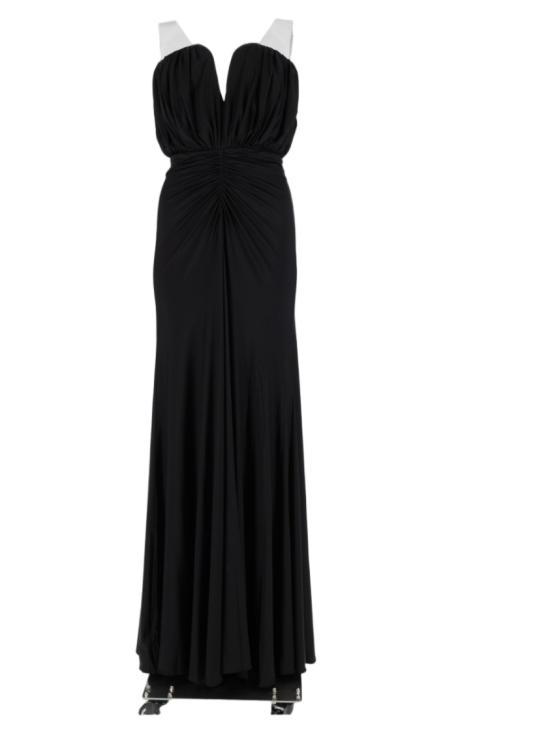 26FW 셀프 포트레이트 원피스 SC26 039X B BLACK