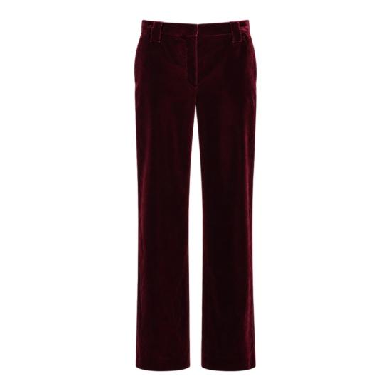 26FW 베르사체 팬츠 10258841A191801R580 Burgundy