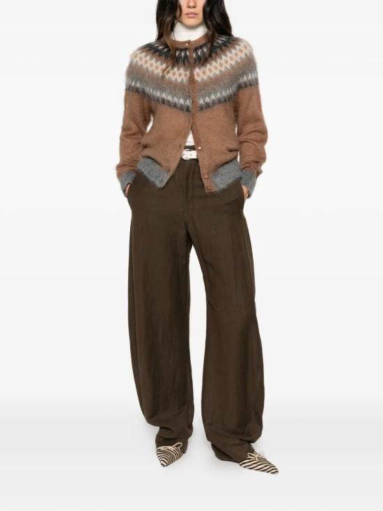 26FW 막스마라 스튜디오 가디건 2626346072600 002 TOBACCO - MAX MARA STUDIO