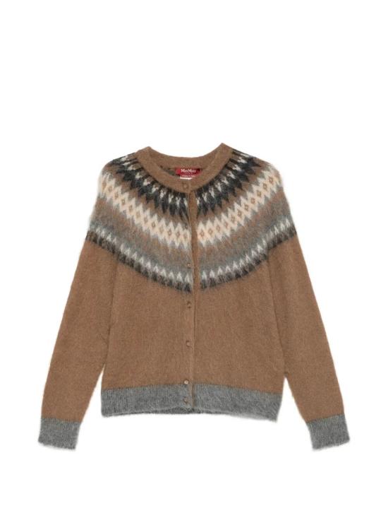 26FW 막스마라 스튜디오 가디건 2626346072600 002 TOBACCO