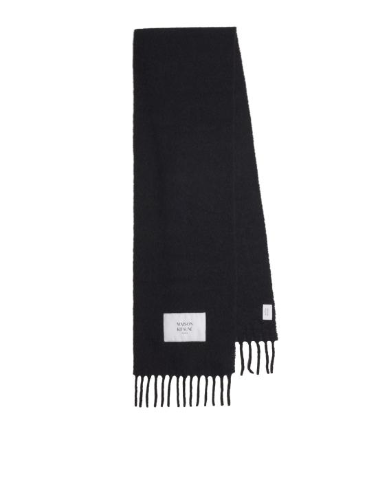 26FW 메종키츠네 베이비 알파카 스카프 LM06206WA0022 P199 BLACK