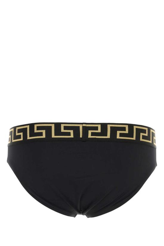 26FW 베르사체 스윔팬츠 ABU010251A11119 A80G Black - VERSACE