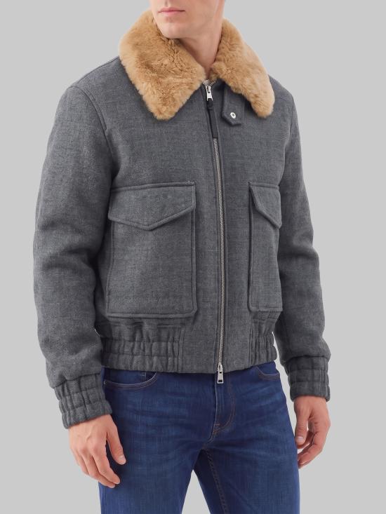 26FW 아미 아우터 UJK927 GREY - AMI