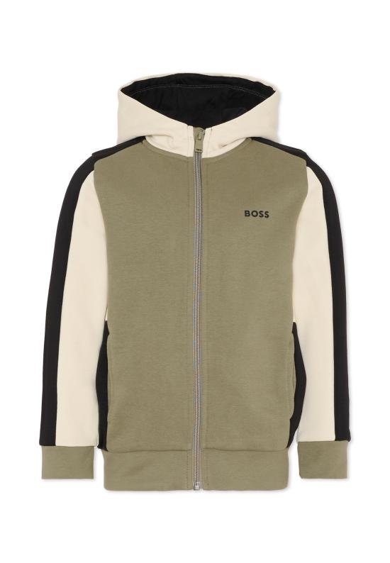 25FW [키즈] 보스 니트/스웻셔츠 J52322 724 GREEN