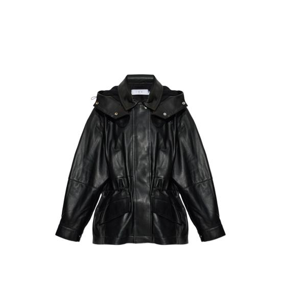 26FW 이로 가죽 자켓 GROOVE WM137 BLA01 BLACK