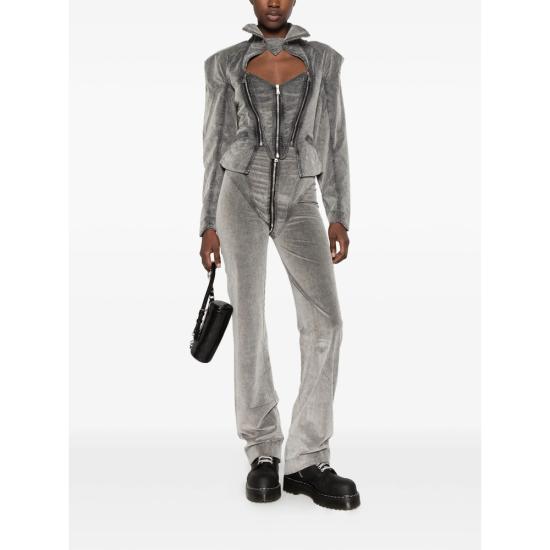 26FW 비비안웨스트우드 플레어 팬츠 1902002F W01PA K410 GREY - VIVIENNE WESTWOOD