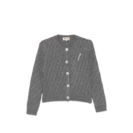 26FW 슈슈/통 가디건 MWDFTO26 SEA390 GR100 GREY