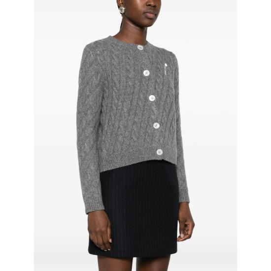 26FW 슈슈/통 가디건 MWDFTO26 SEA390 GR100 GREY - SHUSHU/TONG