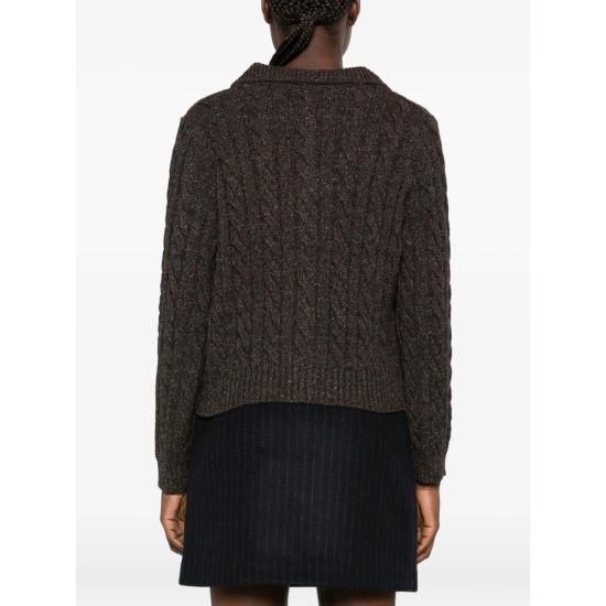 26FW 슈슈/통 가디건 MWDFTO38 IRI415 BN100 BROWN RED - SHUSHU/TONG