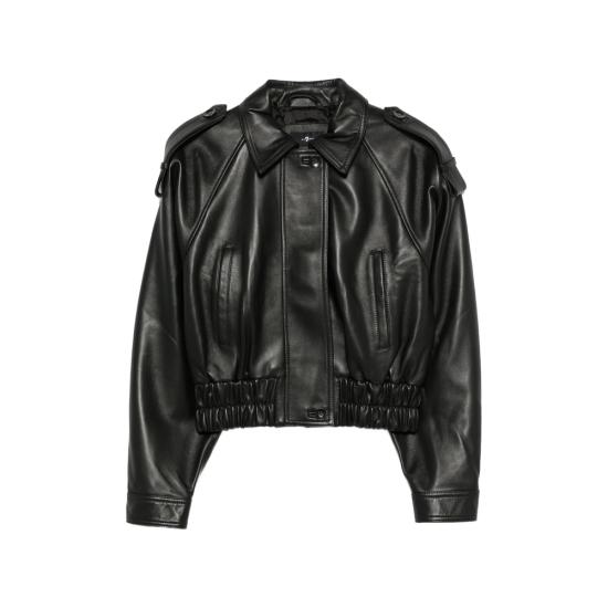 26FW 세븐포올맨카인드 가죽 자켓 7NBX0F73 AVIATOR 3PK BLACK