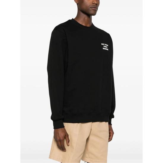 26FW 드롤드무슈 니트웨어 PERM SW149 CO127 BLACK - DROLE DE MONSIEUR