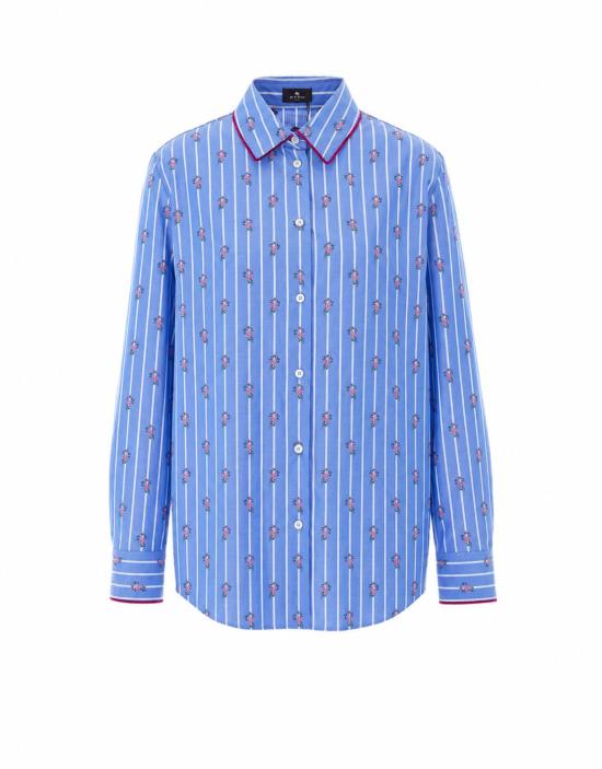 26FW 에트로 셔츠 WRIA0013 99TJ51CS9880 BLUE