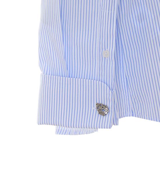 26FW 돈답 셔츠 DC524T EF0178D 002806 BLUE - DONDUP
