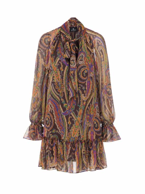 26FW 에트로 미디 원피스 WRHA0700 99SA123X0826 MULTICOLOR