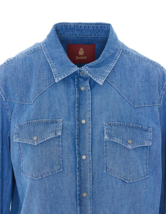26FW 돈답 셔츠 DC564 DF0272D XL2800 BLUE - DONDUP