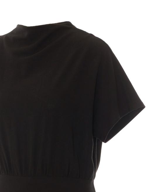 26FW 루두박 미디 원피스 4528 4370899 BLACK - RUE DU BAC