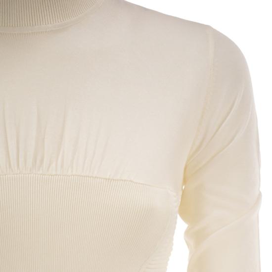 26FW 엘리자베타프랜치 바디수트 티셔츠 BK09B67E2 BUTTER - ELISABETTA FRANCHI