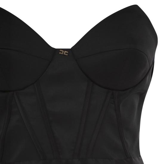 26FW 엘리자베타프랜치 미디 원피스 AB96767E2 BLACK - ELISABETTA FRANCHI