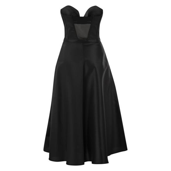 26FW 엘리자베타프랜치 미디 원피스 AB96767E2 BLACK - ELISABETTA FRANCHI