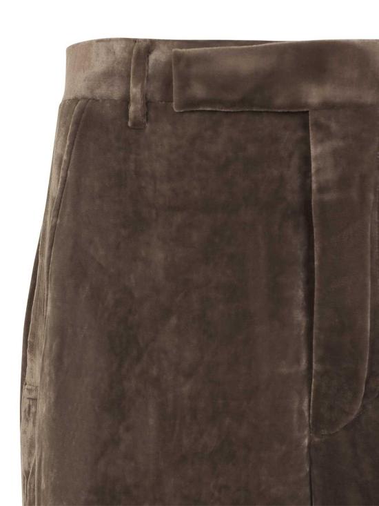 26FW 릭 오웬스 수트 팬츠 RP02F5356V78 GREY - RICK OWENS