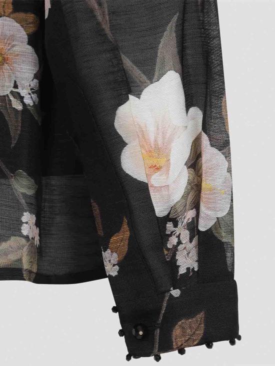 26FW 짐머만 민소매 티셔츠 5158TF262BLKRM BLACK - ZIMMERMANN