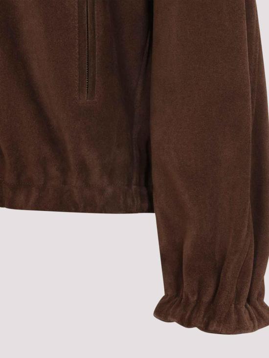 26FW 모스키노 가죽 자켓 262DA370354720102 BROWN - MOSCHINO
