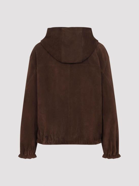 26FW 모스키노 가죽 자켓 262DA370354720102 BROWN - MOSCHINO
