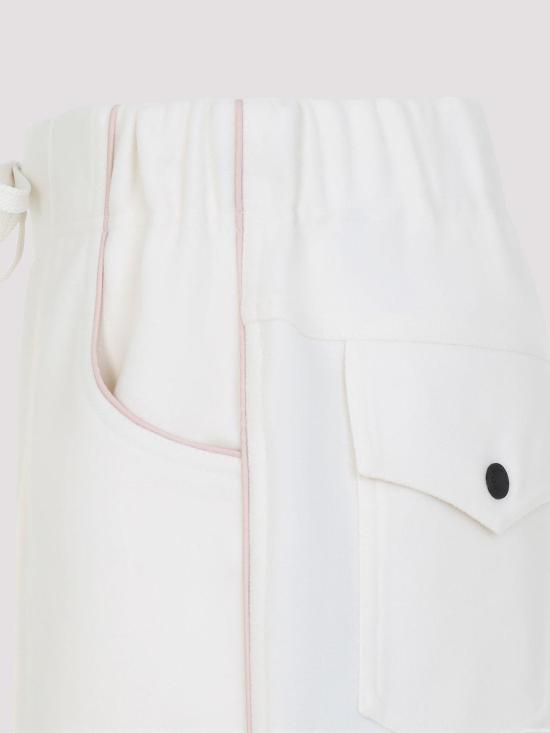 26FW 몽클레어 트레이닝/조거 팬츠 L20988H0000289B08086 CREAM - MONCLER