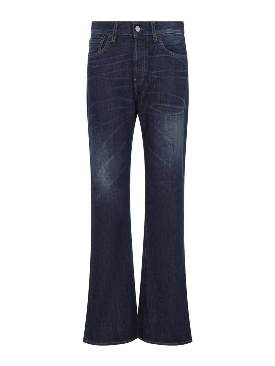 26FW 아크네 스튜디오 2022F 레귤러핏 데님 진 A00603838 DARK BLUE