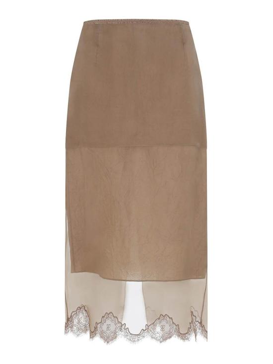 26FW 까르벵 롱 스커트 6262K21290N847 CAMEL