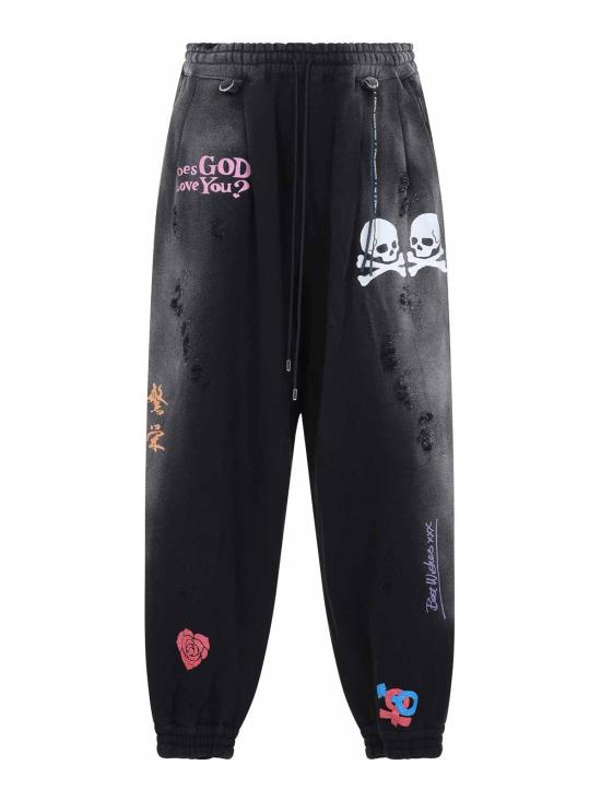 26FW 마스터마인드 트레이닝/조거 팬츠 MW26SE2PA036008BLACK