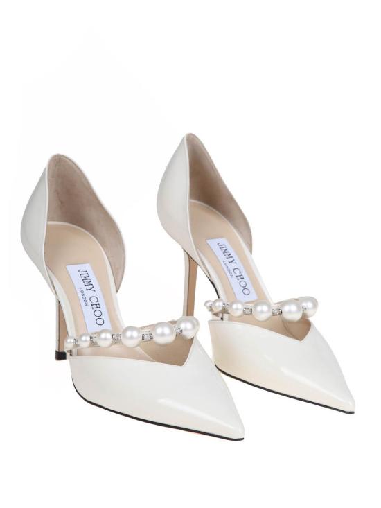 26FW 지미추 힐/펌프스 J000143310 WHITE - JIMMY CHOO