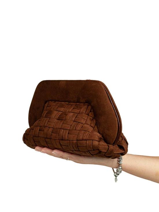 26FW 더모아레 클러치/파우치 262WTMBM0OSISI1234A DARK BROWN - THEMOIRE