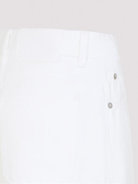 26FW 알라이아 스트레이트 팬츠 AA9P1280D027D000 WHITE - ALAIA