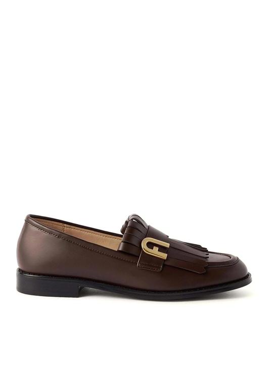 26FW 훌라 로퍼 YM47FL1T200002460S DARK BROWN