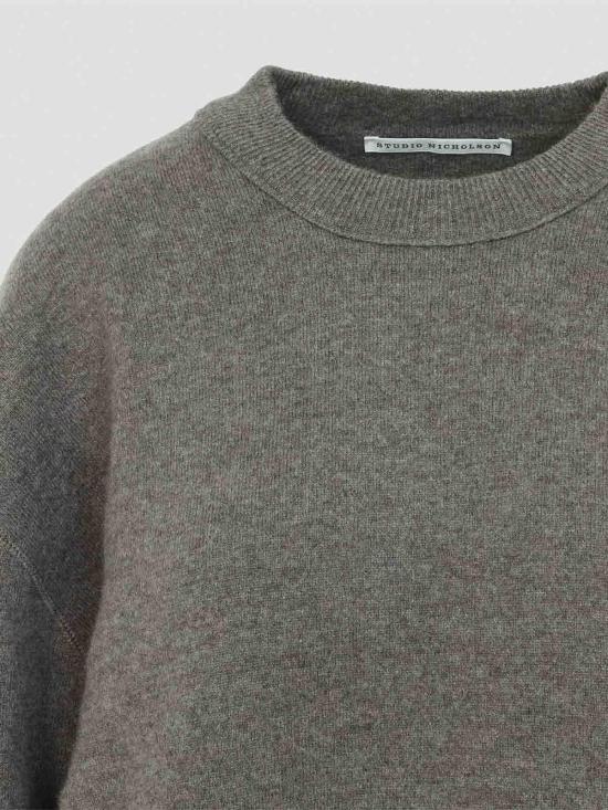 26FW 스튜디오 니콜슨 탑 MORINASNW1900MOUSE GREY - STUDIO NICHOLSON
