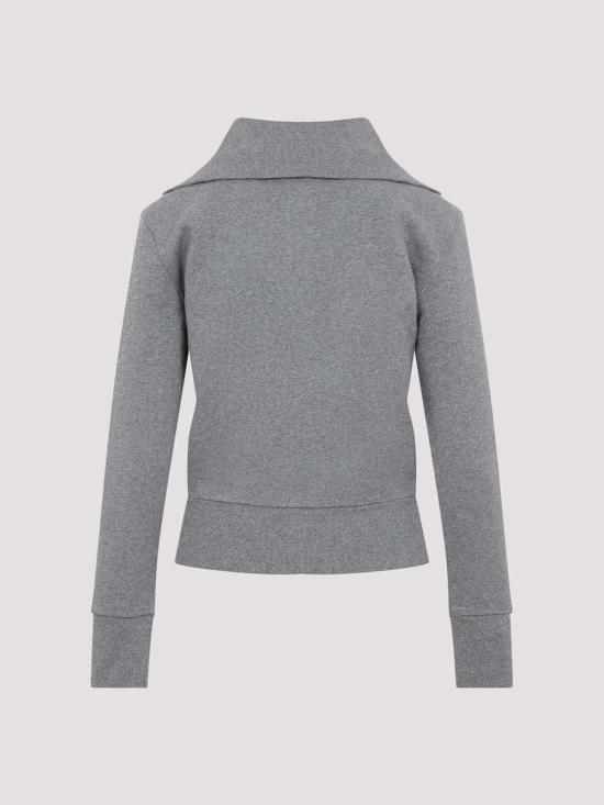 26FW 발렌시아가 피티드 집업 스웨트셔츠 자켓 A009S3TUVA48519 GREY - BALENCIAGA