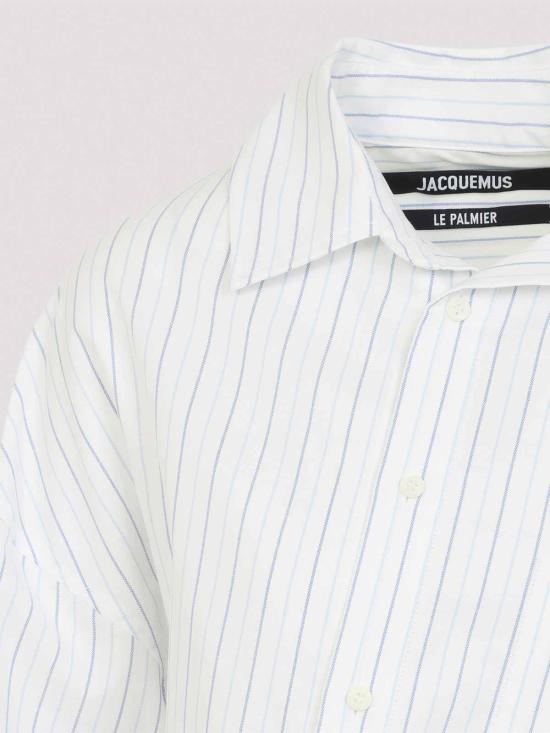 26FW 자크뮈스 셔츠 SHW00086AW009351RD BLUE - JACQUEMUS