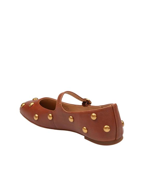 26FW 마이클 코어스 플랫 슈즈 40T6NLFP2L230 LIGHT BROWN - MICHAEL KORS