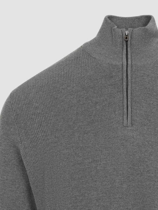 26FW 씨세 집업 니트 KP042XG065N65 GREY - SEASE