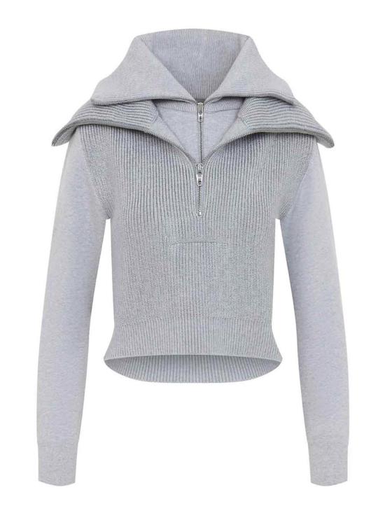 26FW 발렌시아가 탑 A0092PT18221240 GREY