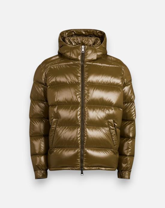  에르노 마야 후드 쇼트 다운 재킷 PI001416U12973 7740 MILITARE