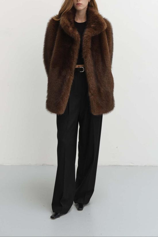  던스트 코트 UDJU6D222W2 BROWN - DUNST