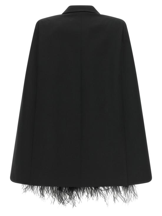 26FW 페데리카 보니파치 케이프 KA006BLACKFEATHERS - FEDERICA BONIFACI