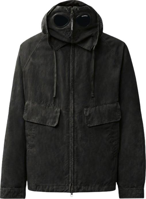 26FW 씨피 컴퍼니 트윌 믹스드 익스플로러 자켓 21CMOW078A110305G999BLACK DONKERGREY