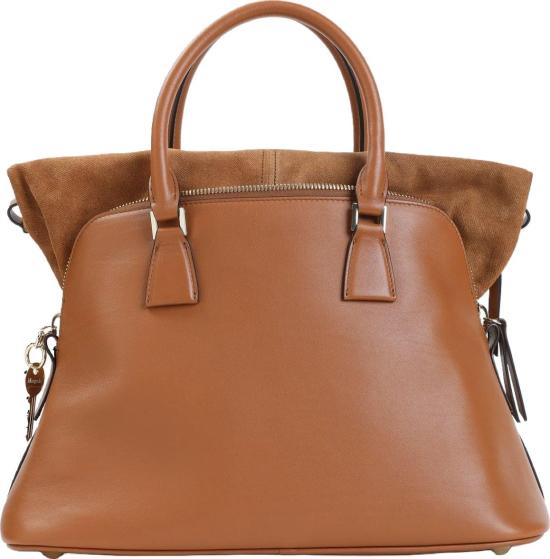  마르지엘라 5AC 소프트 미디움 백 SB1WG0085P8991HB672COGNAC DIVERS - MAISON MARGIELA