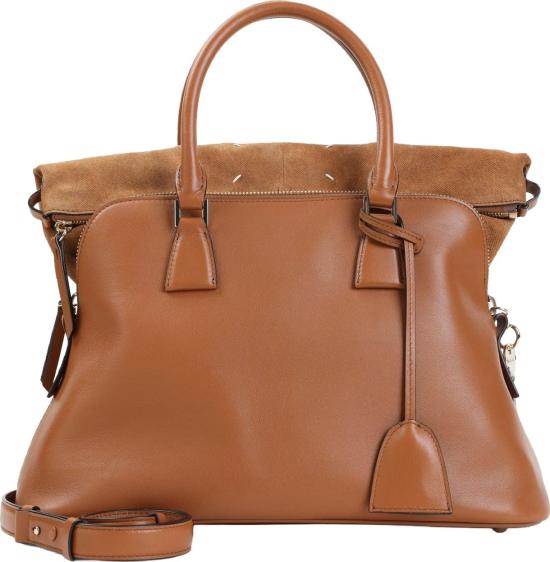  마르지엘라 5AC 소프트 미디움 백 SB1WG0085P8991HB672COGNAC DIVERS